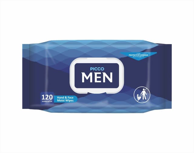 Erkaklar uchun nam salfetka - Picco nam salfetka mahsuloti